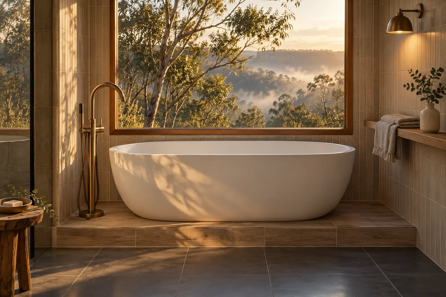 Bathroom renovation work in the Blue Mountains